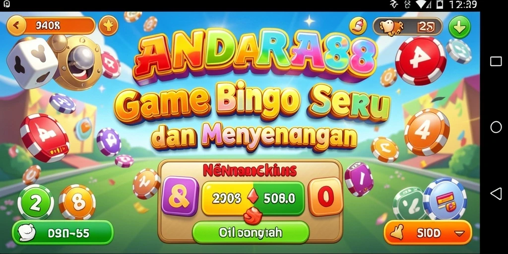 Tampilan gameplay seru dari ANDARA88 yang membuat Bingo lebih hidup.