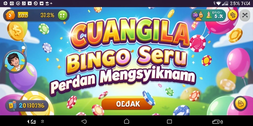 Tampilan menarik ketika bermain Bingo di CUANGILA.