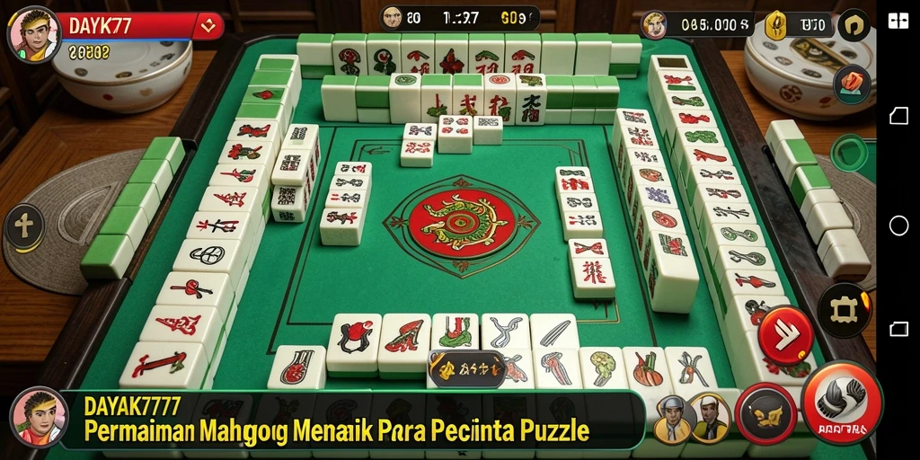 Screenshot utama DAYAK777 menampilkan gameplay menantang dan desain ubin yang indah.