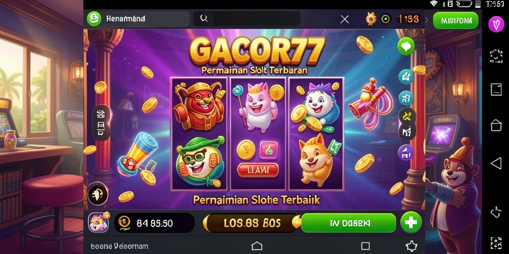 Gameplay Slot yang mengasyikkan dan penuh warna dari GACOR77.