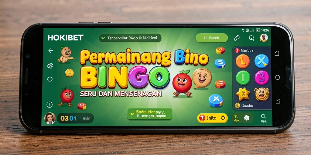 Tampilan gameplay HOKIBET yang menarik dan penuh warna.