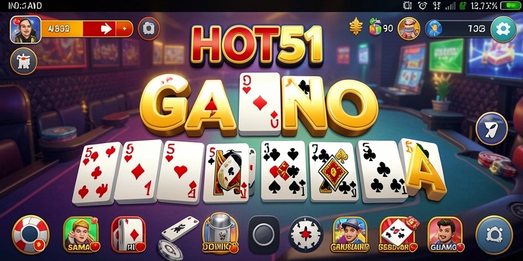 Tampilan gameplay HOT51 yang seru dan kompetitif.
