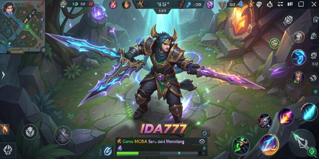 Screenshot gameplay IDA777 dengan pertarungan seru antar pemain.