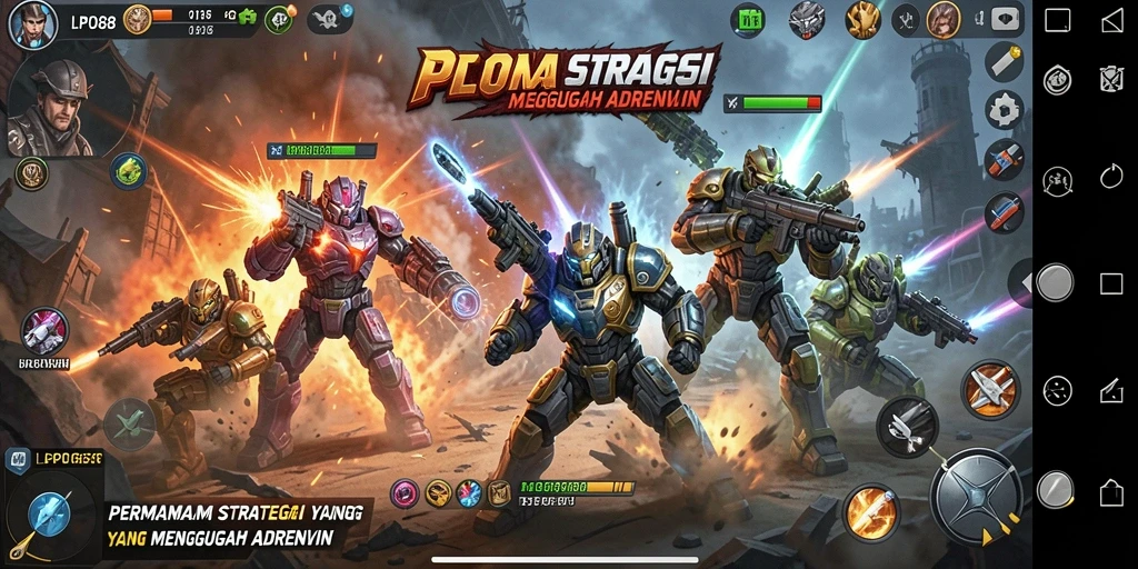 Tampilan gameplay mendebarkan dari LPO88, penuh strategi dan aksi.