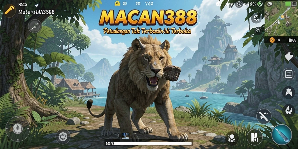 Screenshot gameplay Open World yang menakjubkan dari MACAN388.