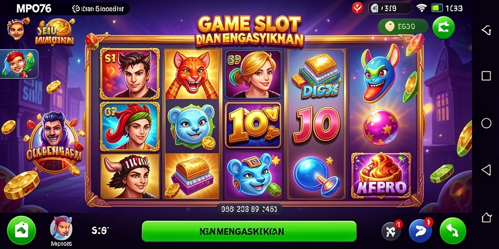 Gameplay seru MPO76 menampilkan slot dengan grafis memukau.