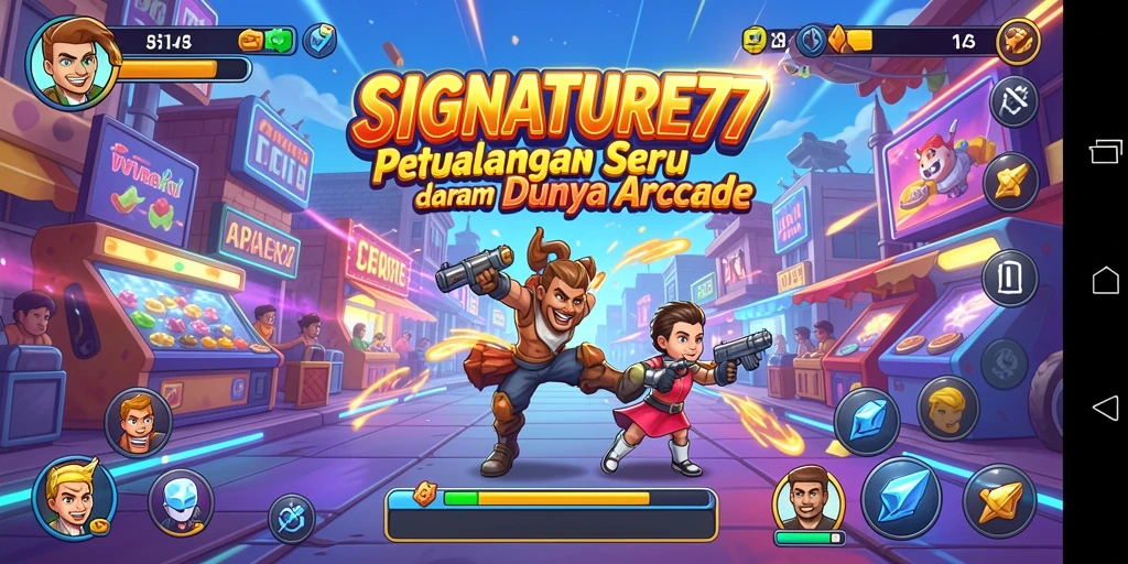 Gameplay seru dan penuh tantangan dari SIGNATURE77.
