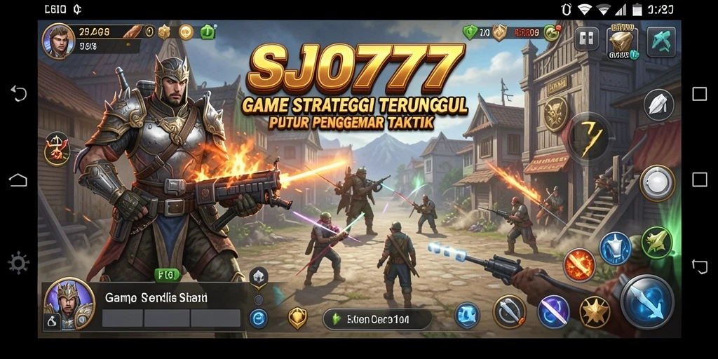 Screenshot SJO777 menampilkan gameplay strategi yang mendebarkan.